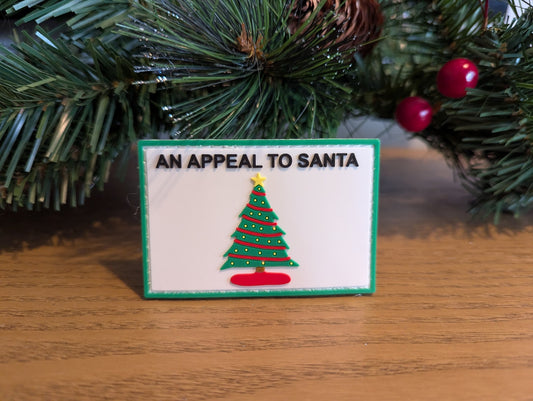 AN APPEAL TO SANTA PATCH